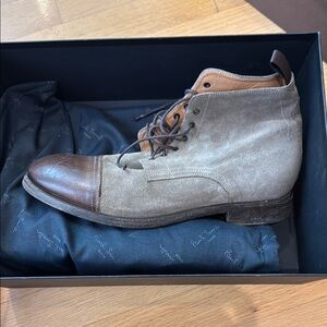 Paul Smith Men's Brown Suede Boots